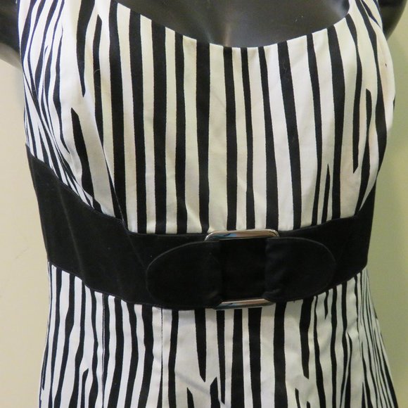 NINE WEST DRESS / SIZE 14 / COTT/SPANDEX / LINED - Picture 7 of 9